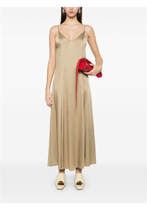 Brown Long dress Forte forte - women FORTE FORTE | 135653088